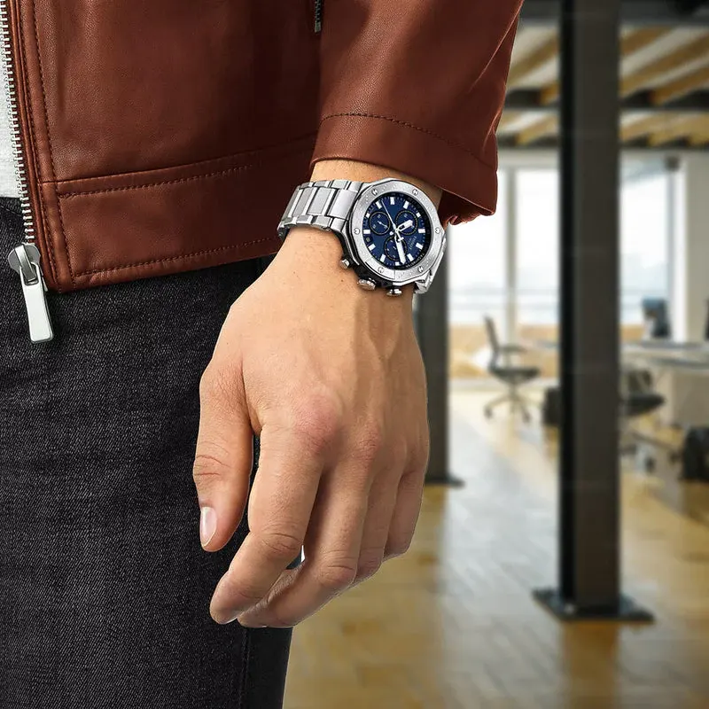 Tissot T-Race Swiss Blue Dial Sporty Men’s Watch- T141.417.11.041.00